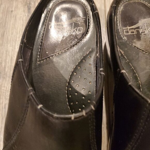 Dansko Womens Black Mules - Picture 4 of 7